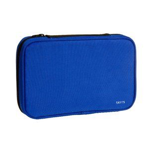 SKITS Unisex Genius Tech Case Electronic Accessory Organizer Case Blue